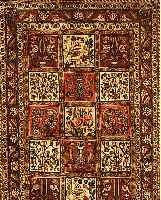BACHTIAR,PERSIEN CA 149 X 106CM. FLOR WOLLE