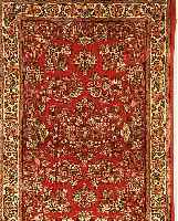 SAROGH,PERSIEN CA 154 X 104CM. FLOR WOLLE