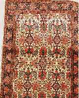 BIDJAR,PERSIEN CA 155 X 107CM. FLOR WOLLE