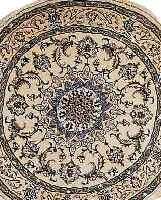 NAIN,PERSIEN DURCHMESSER CA 152CM. FLOR WOLLE