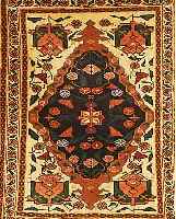 ARDEBIL, PERSIEN, 88 X 69CM, FLOR WOLLE