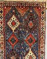 YALAMEH, PERSIEN, 160 X 110CM, WOLLE AUF WOLLE