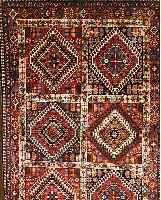 YALAMEH, PERSIEN, 154 X 103CM, WOLLE AUF WOLLE