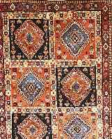 YALAMEH, PERSIEN, 140 X 102CM, WOLLE AUF WOLLE