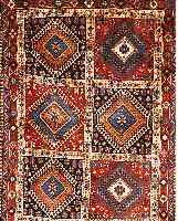 YALAMEH, PERSIEN, 149 X 103CM, WOLLE AUF WOLLE