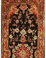 TäBRIZ FEIN, PERSIEN, 200 X 80CM, KORKWOLLE MIT SEIDE, CA.550.000 KN/QM