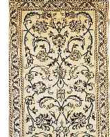 NAIN, PERSIEN, 200 X 60CM, FLOR WOLLE MIT SEIDE