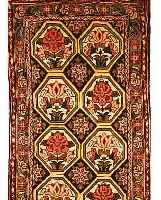 SENNEH, PERSIEN, 246 X 56CM, FLOR WOLLE