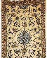 NAIN, PERSIEN, 190 X 60CM, FLOR WOLLE MIT SEIDE