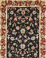TäBRIZ FEIN, PERSIEN, 198 X 80CM, KORKWOLLE MIT SEIDE, CA.550.000 KN/QM