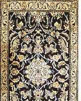 NAIN, PERSIEN, 200 X 60CM, FLOR WOLLE MIT SEIDE