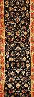 TäBRIZ FEIN, PERSIEN, 312 X 75CM, KORKWOLLE MIT SEIDE, CA.550.000 KN/QM