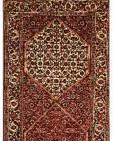 BIDJAR, PERSIEN, 284 X 73CM, FLOR WOLLE