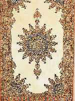 NAIN FEIN, PERSIEN, 162 X 97CM, KORKWOLLE MIT SEIDE, CA.800.000 KN/QM