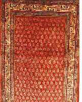 SAROGH MIR, PERSIEN, 314 X 106CM, FLOR WOLLE
