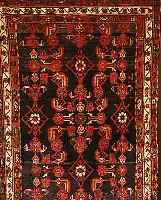 ENJELAS, PERSIEN, 279 X 112CM, FLOR WOLLE, CA.40 JAHRE