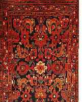 SAROGH MAHAL, PERSIEN, 504 X 110CM, FLOR WOLLE, CA.40 JAHRE