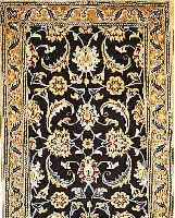 NAIN, PERSIEN, 296 X 70CM, FLOR WOLLE MIT SEIDE