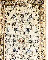 NAIN, PERSIEN, 293 X 72CM, FLOR WOLLE MIT SEIDE