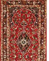 KESCHAN, PERSIEN, 495 X 80CM, FLOR WOLLE