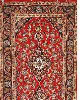 KESCHAN, PERSIEN, 405 X 97CM, FLOR WOLLE