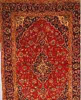 KESCHAN, PERSIEN, 212 X 138CM, FLOR WOLLE