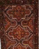 ZAKINI, AFGHANISTAN, 194 X 112CM, WOLLE AUF WOLLE
