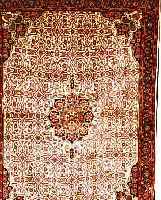 BIDJAR, PERSIEN, 187 X 135CM, FLOR WOLLE