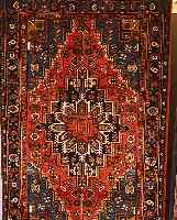 ZANJAN, PERSIEN, 198 X 124CM, FLOR WOLLE
