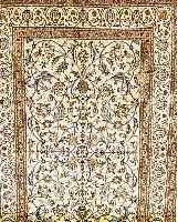 NAIN, PERSIEN, 260 X 163CM, FLOR WOLLE MIT SEIDE