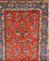 SAROGH SIGN., PERSIEN, 245 X 174CM, FLOR WOLLE