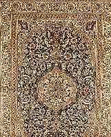 NAIN, PERSIEN, 248 X 168CM, FLOR WOLLE MIT SEIDE