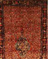 BIDJAR, PERSIEN, 289 X 156CM, FLOR WOLLE