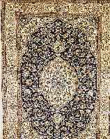 NAIN, PERSIEN, 285 X 198CM, FLOR WOLLE MIT SEIDE