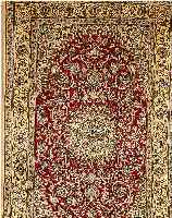 NAIN, PERSIEN, 295 X 193CM, FLOR WOLLE MIT SEIDE