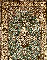 NAIN, PERSIEN, 302 X 196CM, FLOR WOLLE MIT SEIDE