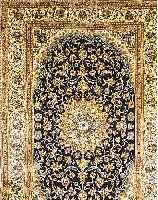 NAIN, PERSIEN, 303 X 200CM, FLOR WOLLE MIT SEIDE
