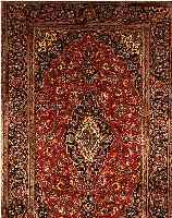 KESCHAN, PERSIEN, 313 X 197CM, FLOR WOLLE