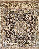 NAIN, PERSIEN, 197 X 190CM, FLOR WOLLE MIT SEIDE
