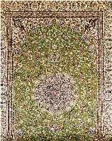 NAIN, PERSIEN, 358 X 244CM, FLOR WOLLE MIT SEIDE
