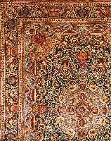 KASHMAR, PERSIEN, 404 X 301CM, FLOR WOLLE