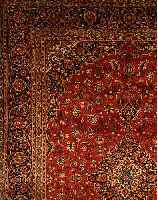 KESCHAN, PERSIEN, 428 X 306CM, FLOR WOLLE