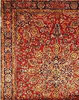 MESCHED, PERSIEN, 379 X 296CM, FLOR WOLLE