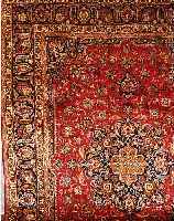 MESCHED, PERSIEN, 383 X 292CM, FLOR WOLLE