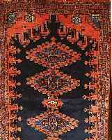 WISS, PERSIEN, 212 X 123CM, FLOR WOLLE