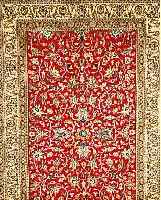 NAIN, PERSIEN, 245 X 161CM, FLOR WOLLE MIT SEIDE