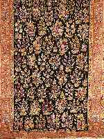 TäBRIZ SEHR FEIN, PERSIEN, 297 X 197CM, KORKWOLLE MIT UND AUF SEIDE, CA.1,3 MIO.KN/QM