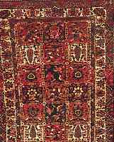 BABACHTIAR, PERSIEN, 220 X 150CM, EHZ 3 FLOR WOLLE, CA.50 JAHRE