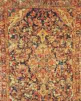 MAMAHAL, PERSIEN, 220 X 140CM, EHZ 5 FLOR WOLLE, CA.60 JAHRE