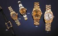 ROLEX DAMENARMBANDUHR OYSTER PERPETUAL DATE, SCHWEIZ UM 1971, EDELST., BODEN U. KRONE GE-SCHR., BEI FERTIGST. WASSERD., EDELST.-OYSTER-BAND, ...